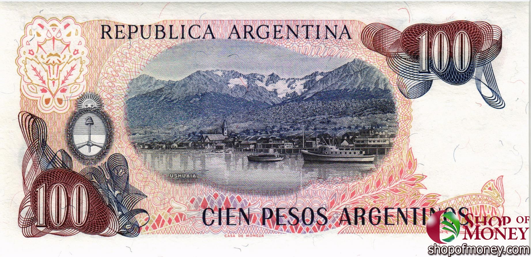 АРГЕНТИНА 100 ПЕСО мини 2