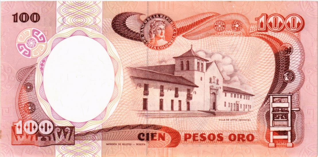КОЛУМБИЯ 100 ПЕСО (12.10.1986) мини 2