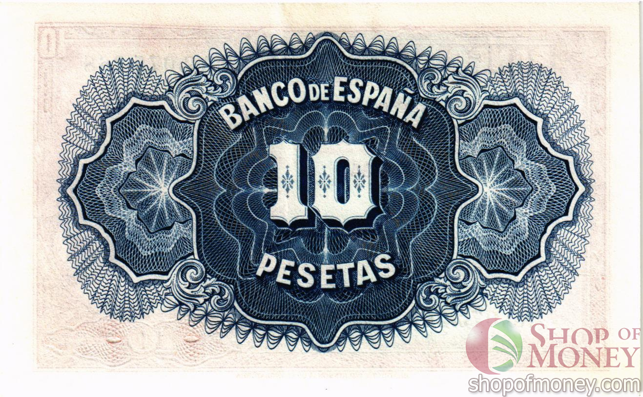 ИСПАНИЯ 10 ПЕСЕТ мини 2