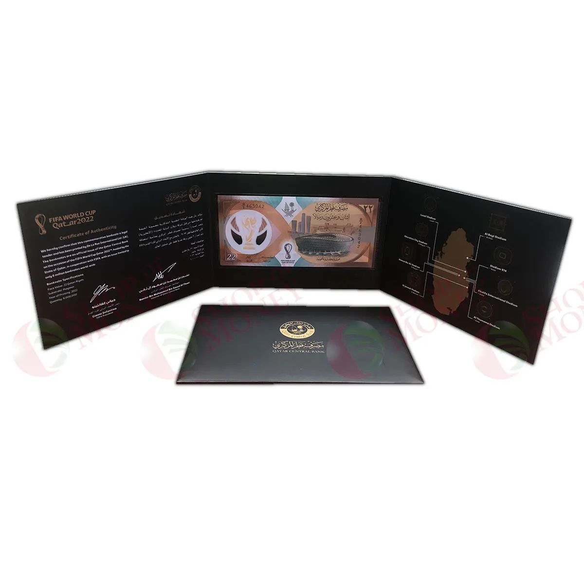 КАТАР 22 РИАЛА (В БУКЛЕТЕ) мини 3