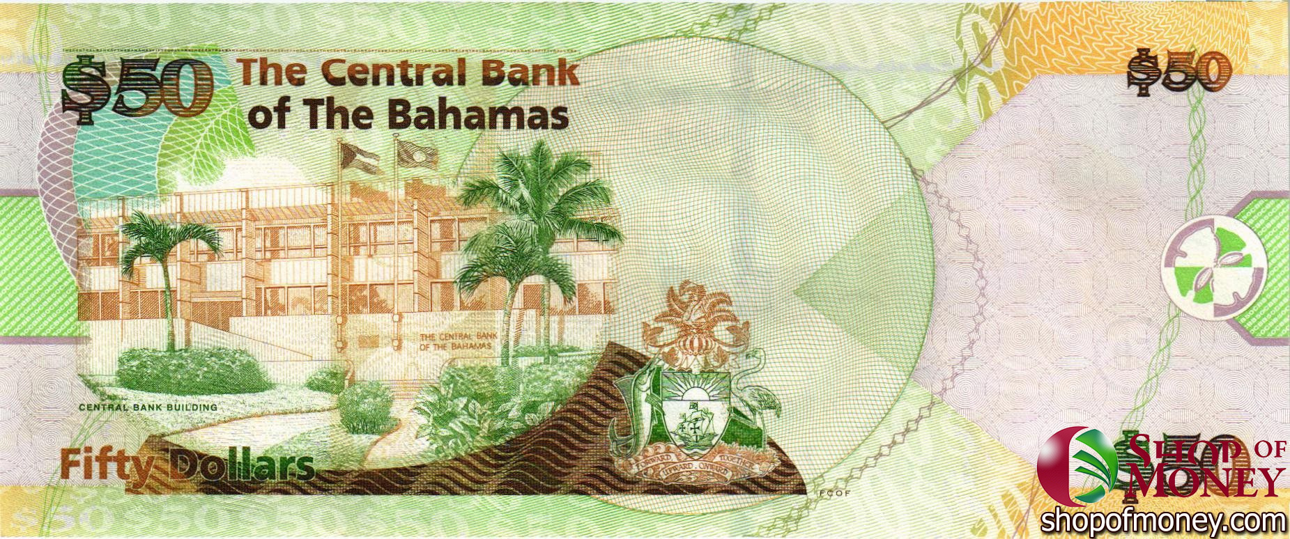 БАГАМСКИЕ ОСТРОВА 50 ДОЛЛАРОВ мини 2