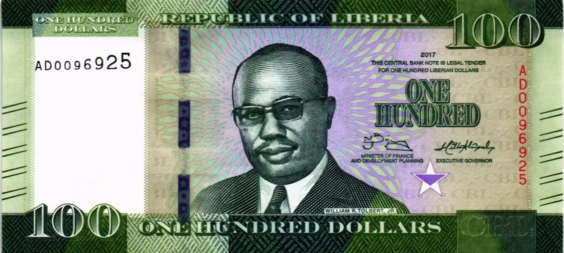ЛИБЕРИЯ 100 ДОЛЛАРОВ мини 1