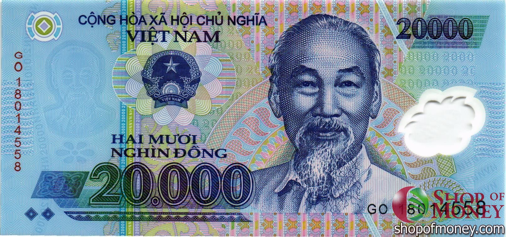 ВЬЕТНАМ 20000 ДОНГ