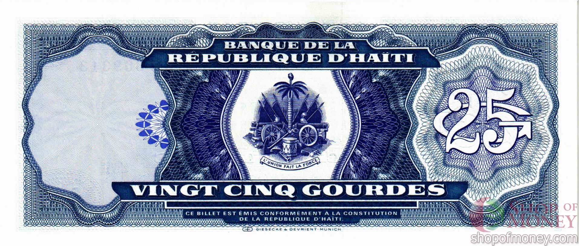 ГАИТИ 25 ГУРДОВ мини 2