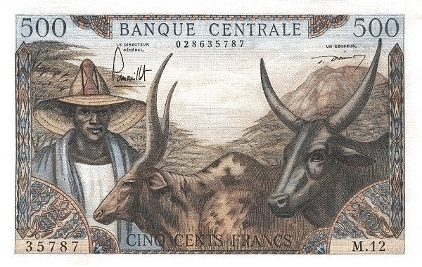 КАМЕРУН 500 ФРАНКОВ