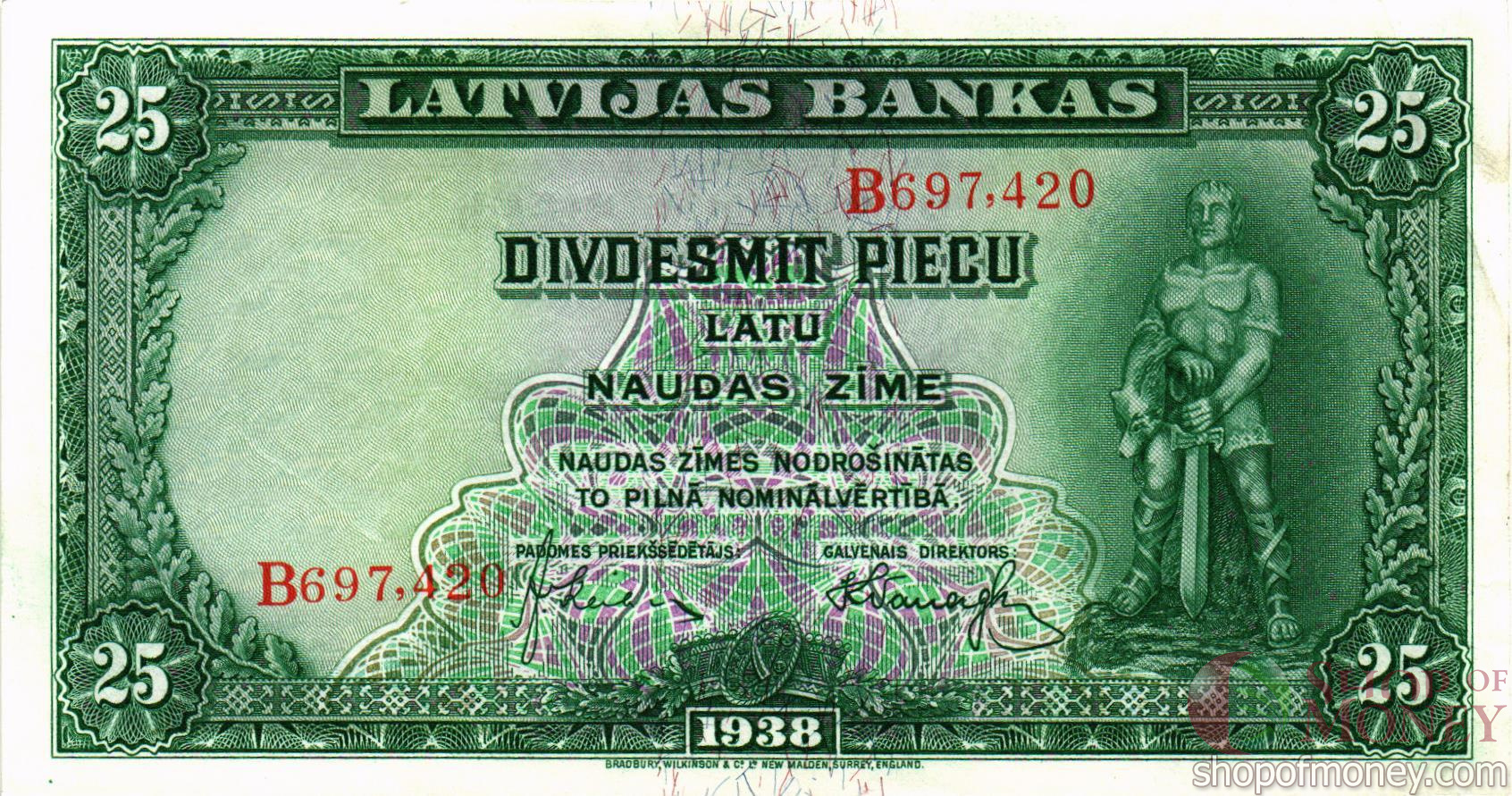 ЛАТВИЯ 25 ЛАТ мини 1