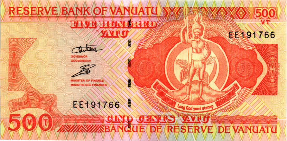 ВАНУАТУ 500 ВАТУ UNC