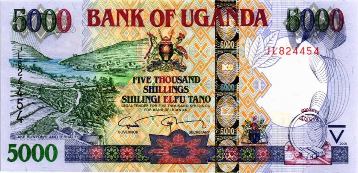 УГАНДА 5000 ШИЛЛИНГОВ мини 1