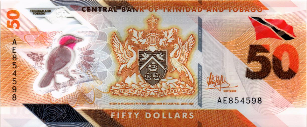 ТРИНИДАД И ТОБАГО 50 ДОЛЛАРОВ мини 1