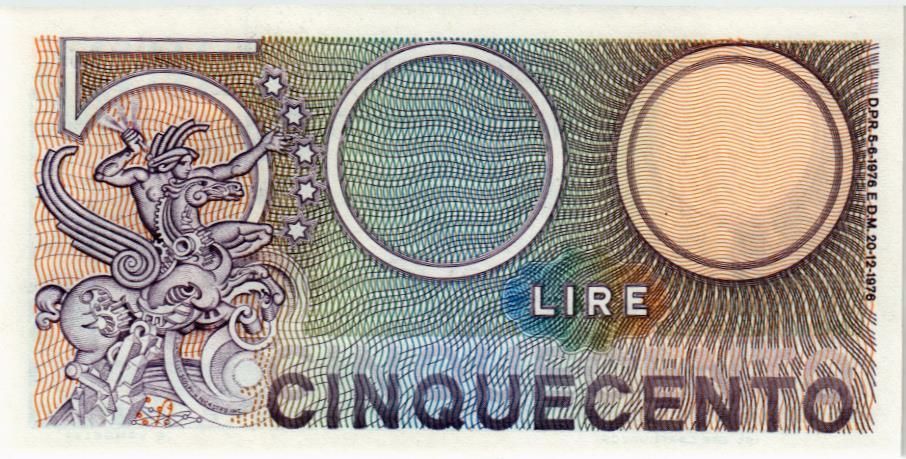 ИТАЛИЯ 500 ЛИР мини 2