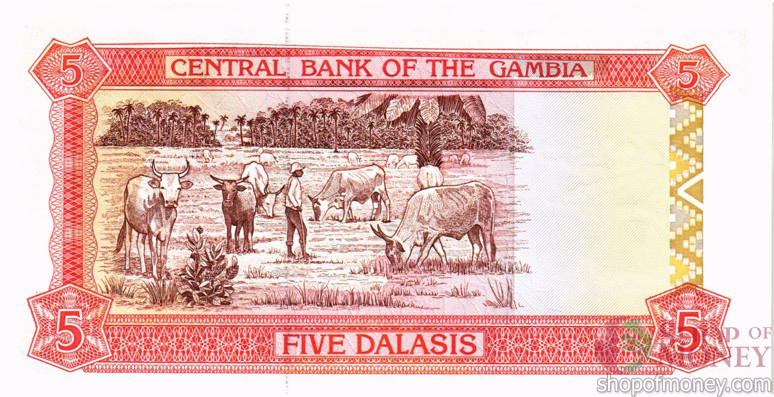 ГАМБИЯ 5 ДАЛАСИ мини 2