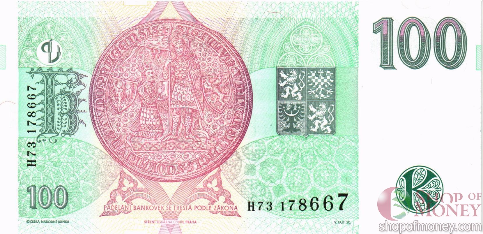 ЧЕХИЯ 100 КРОН мини 2