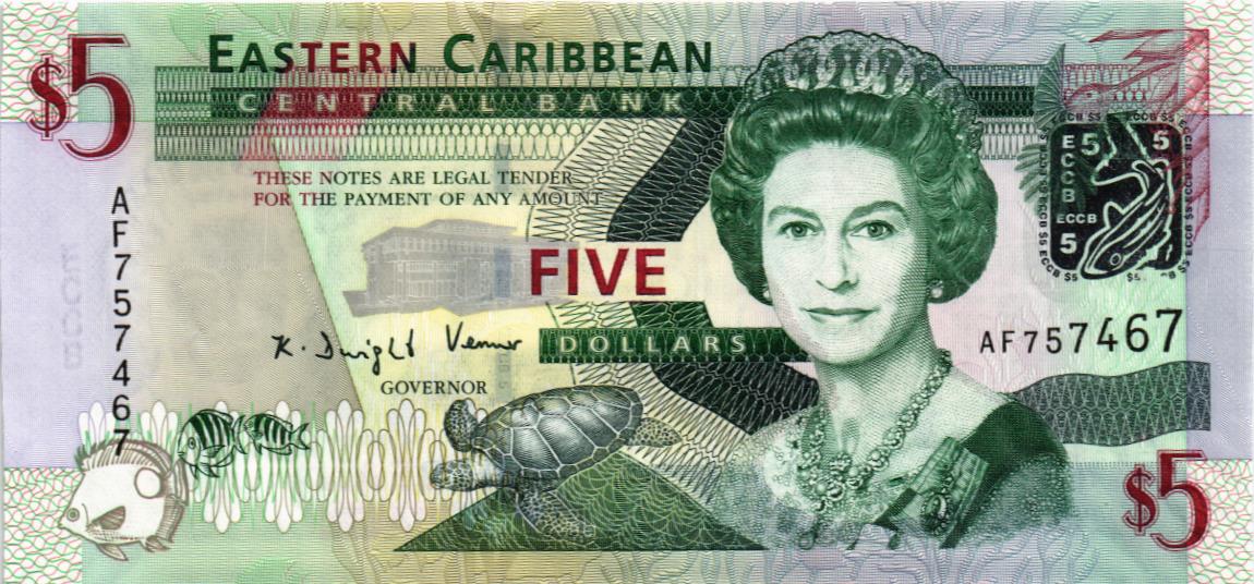 ВОСТОЧНЫЕ КАРИБЫ 5 ДОЛЛАРОВ мини 1