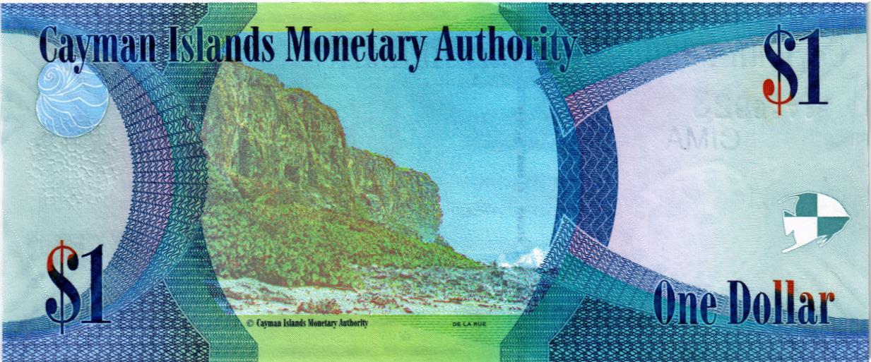 КАЙМАНОВЫ ОСТРОВА 1 ДОЛЛАР (D/6) мини 2