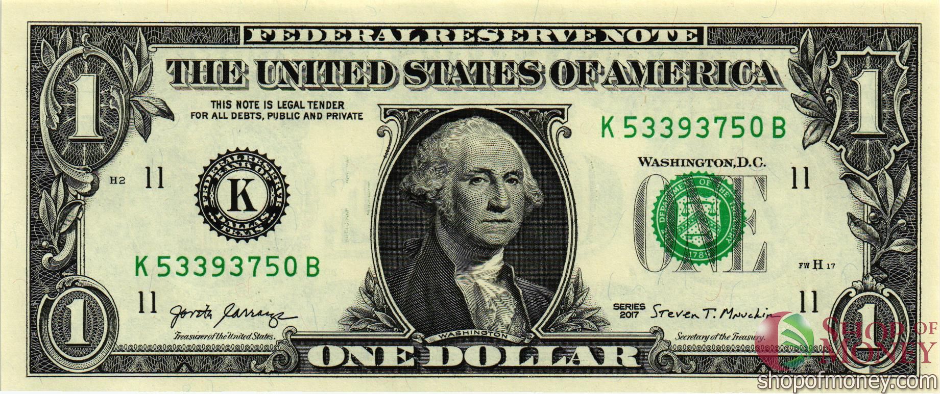 США 1 ДОЛЛАР (K-Даллас) мини 1