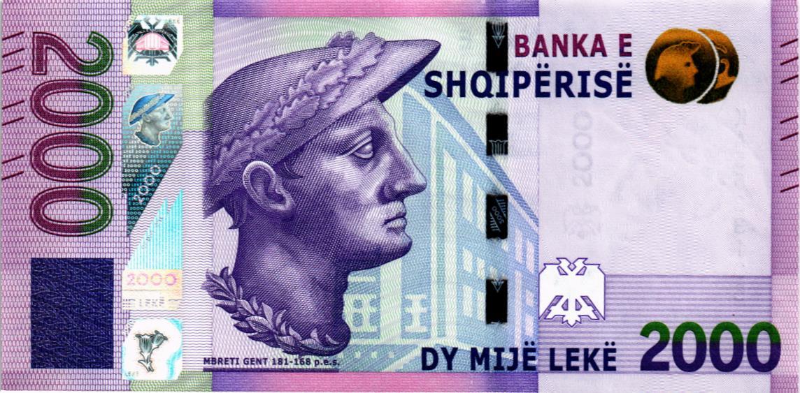 АЛБАНИЯ 2000 ЛЕК мини 1
