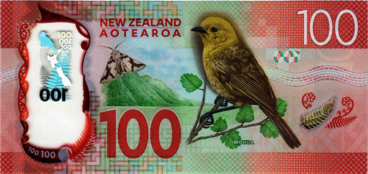 НОВАЯ ЗЕЛАНДИЯ 100 ДОЛЛАРОВ (СЕРИЯ -AA-) мини 2