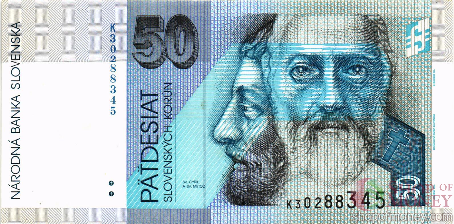 СЛОВАКИЯ 50 КРОН мини 1