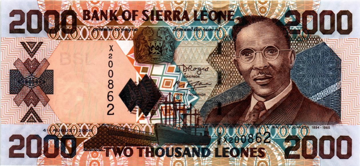 СЬЕРРА-ЛЕОНЕ 2000 ЛЕОНЕ