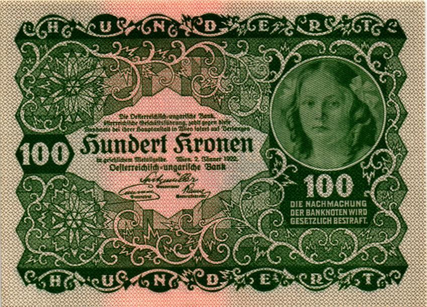 АВСТРИЯ 100 КРОН мини 1