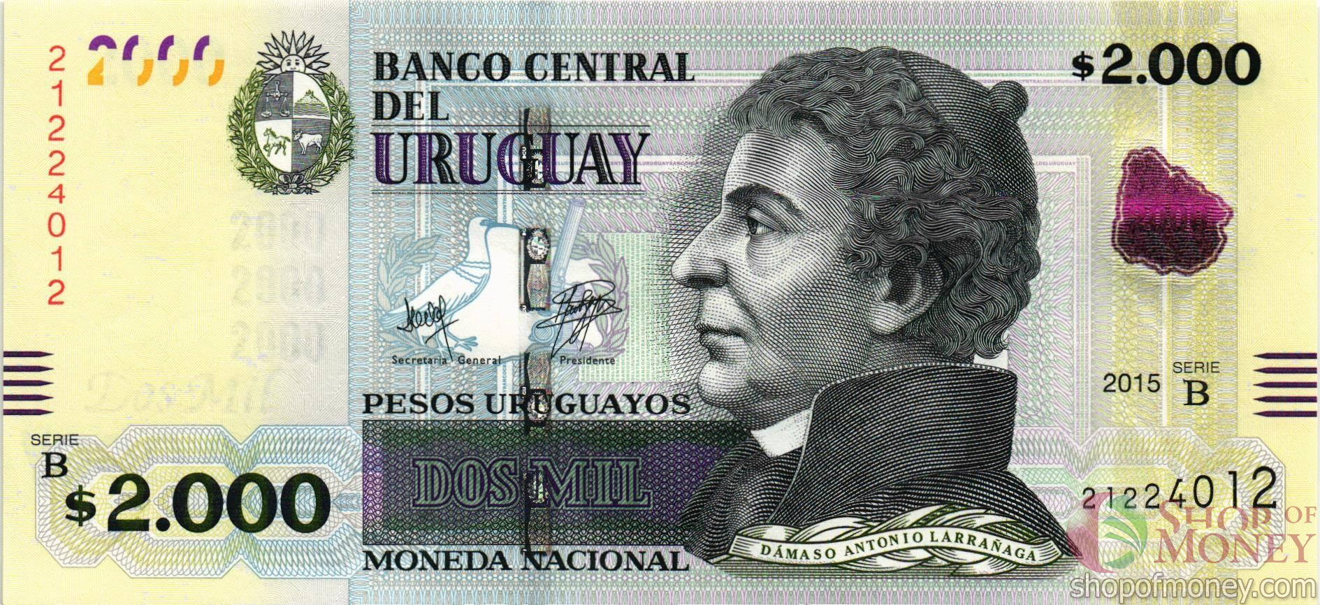 УРУГВАЙ 2000 ПЕСО