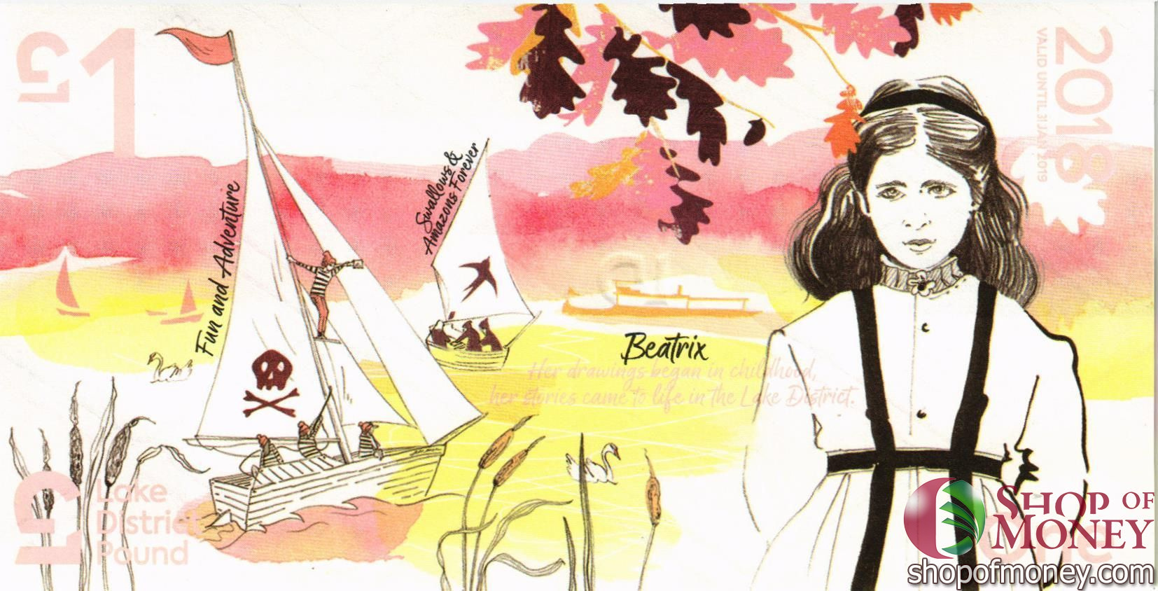 ВЕЛИКОБРИТАНИЯ/АНГЛИЯ 1 ФУНТ мини 2