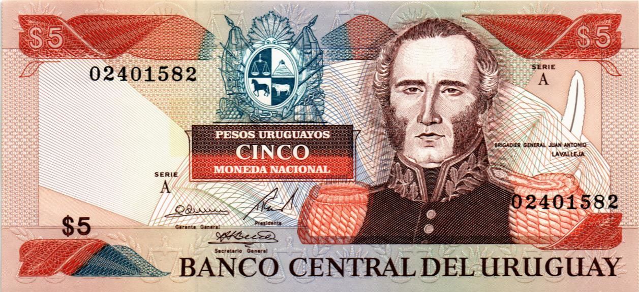 УРУГВАЙ 5 ПЕСО