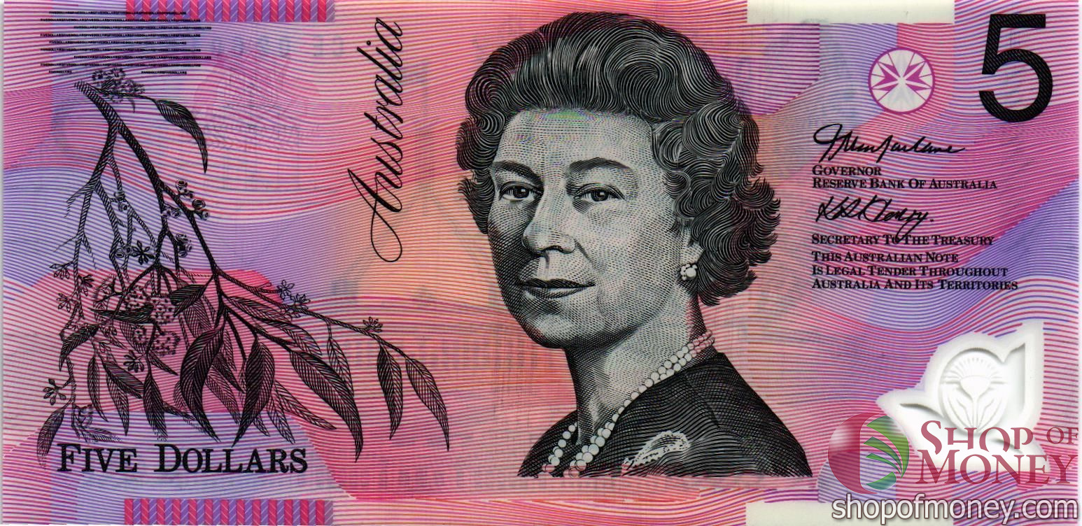 АВСТРАЛИЯ 5 ДОЛЛАРОВ мини 1