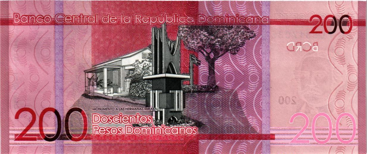 ДОМИНИКАНСКАЯ РЕСПУБЛИКА 200 ПЕСО мини 2