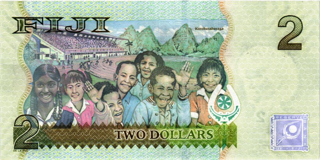 ФИДЖИ 2 ДОЛЛАРА мини 2