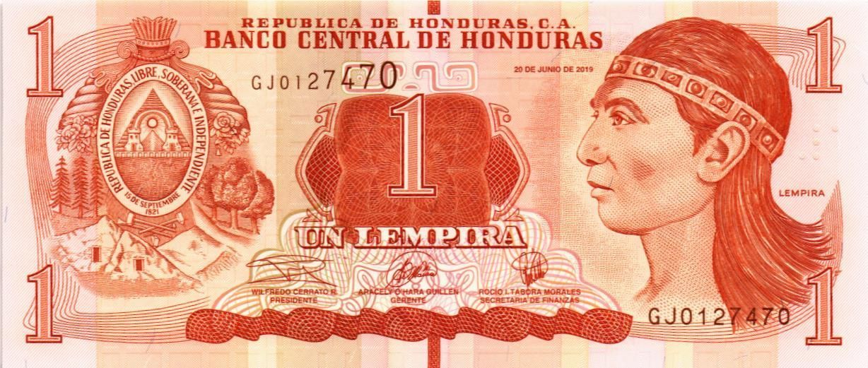 ГОНДУРАС 1 ЛЕМПИРА мини 1