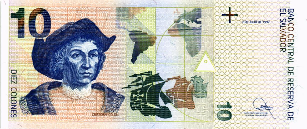 САЛЬВАДОР 10 КОЛОН мини 2