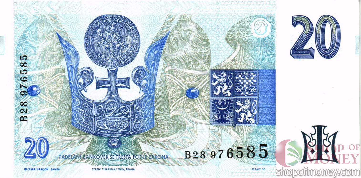 ЧЕХИЯ 20 КРОН мини 2