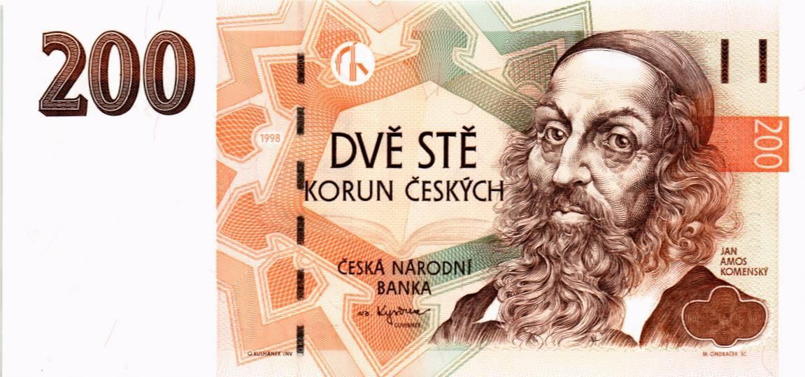 ЧЕХИЯ 200 КРОН (D)