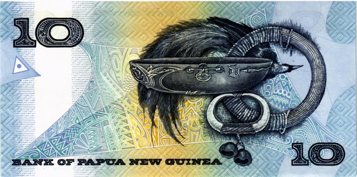 ПАПУА-НОВАЯ ГВИНЕЯ 10 КИНА мини 2