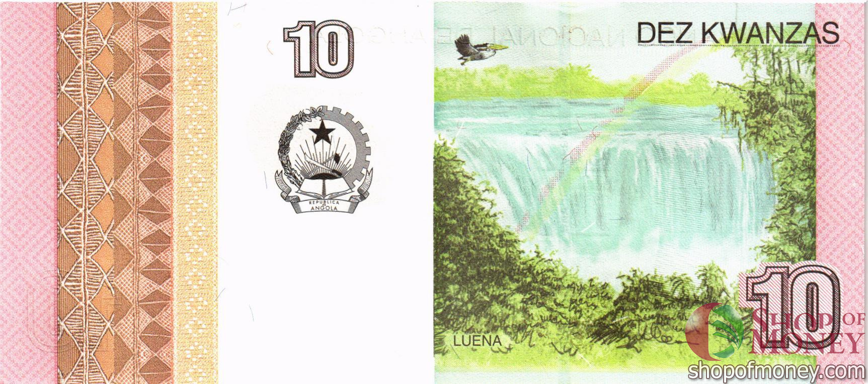 АНГОЛА 10 КВАНЗА мини 2