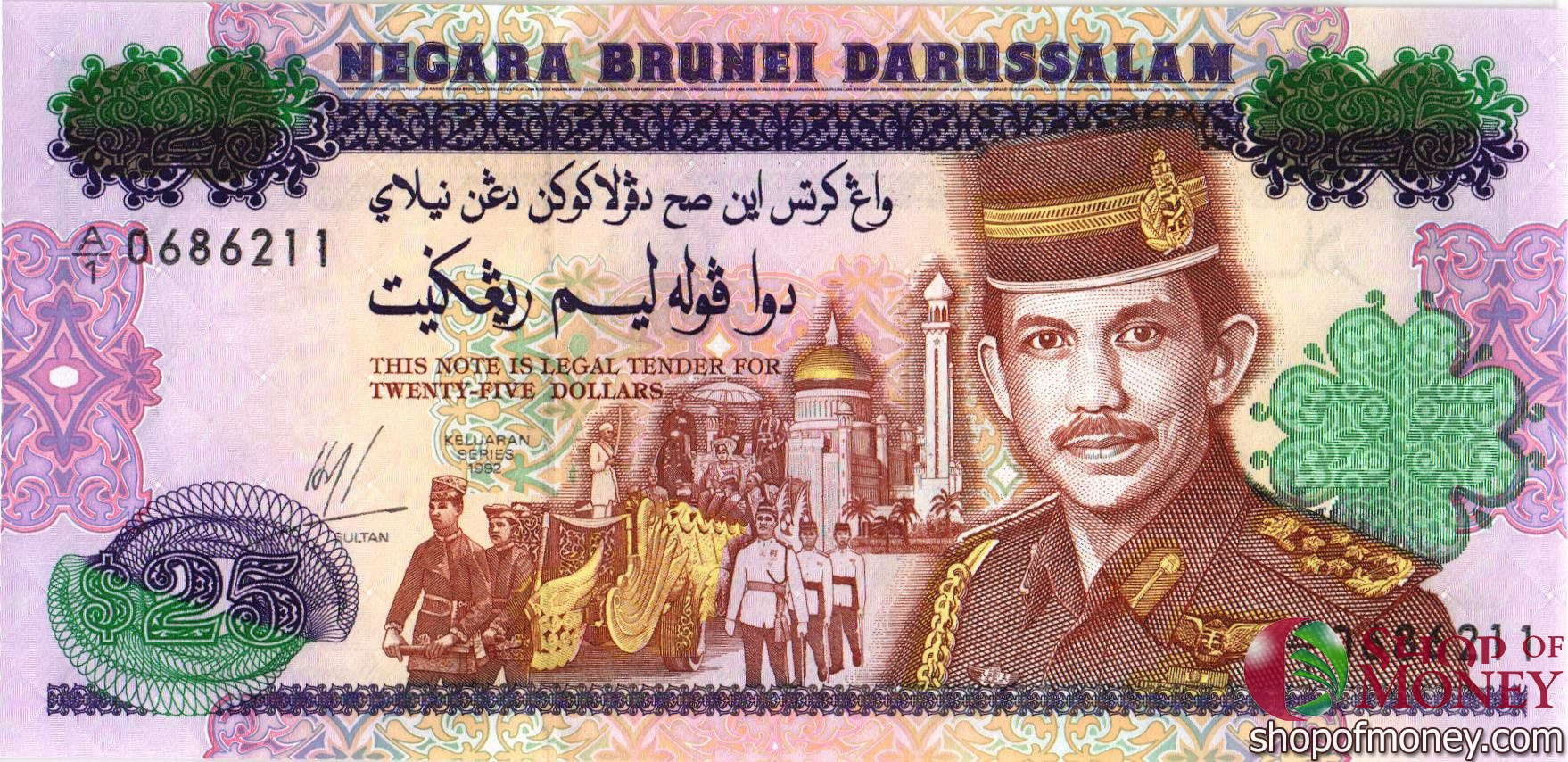 БРУНЕЙ 25 РИНГГИТ мини 1