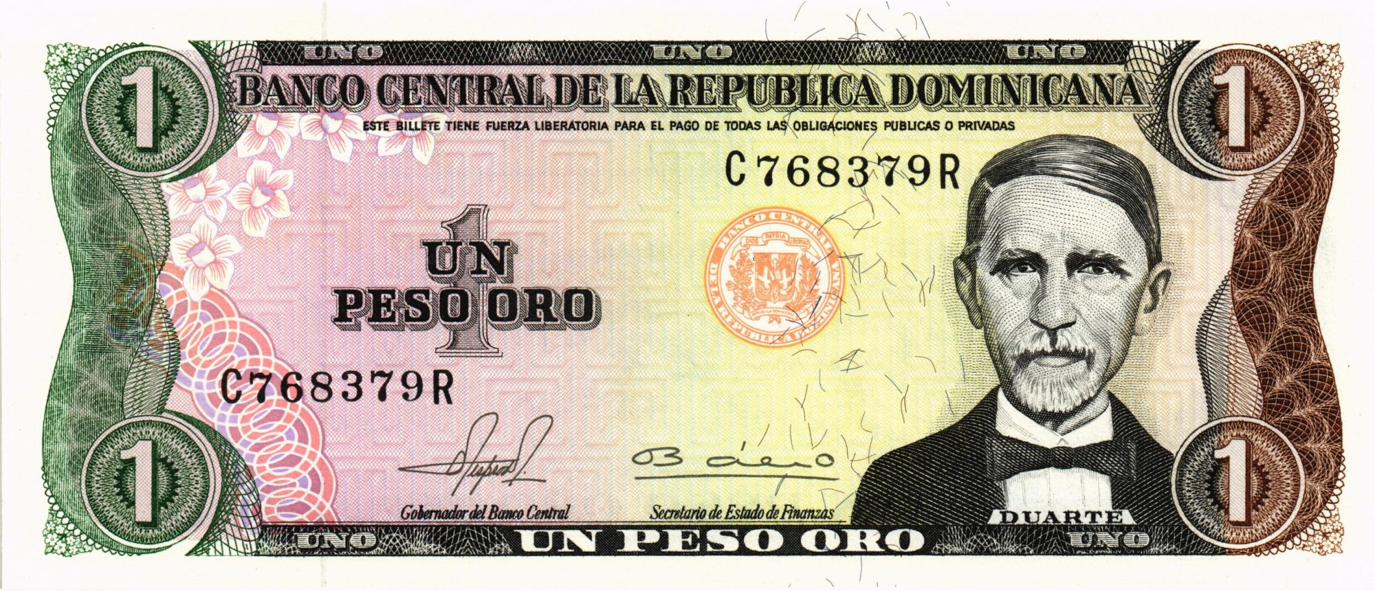 ДОМИНИКАНСКАЯ РЕСПУБЛИКА 1 ПЕСО