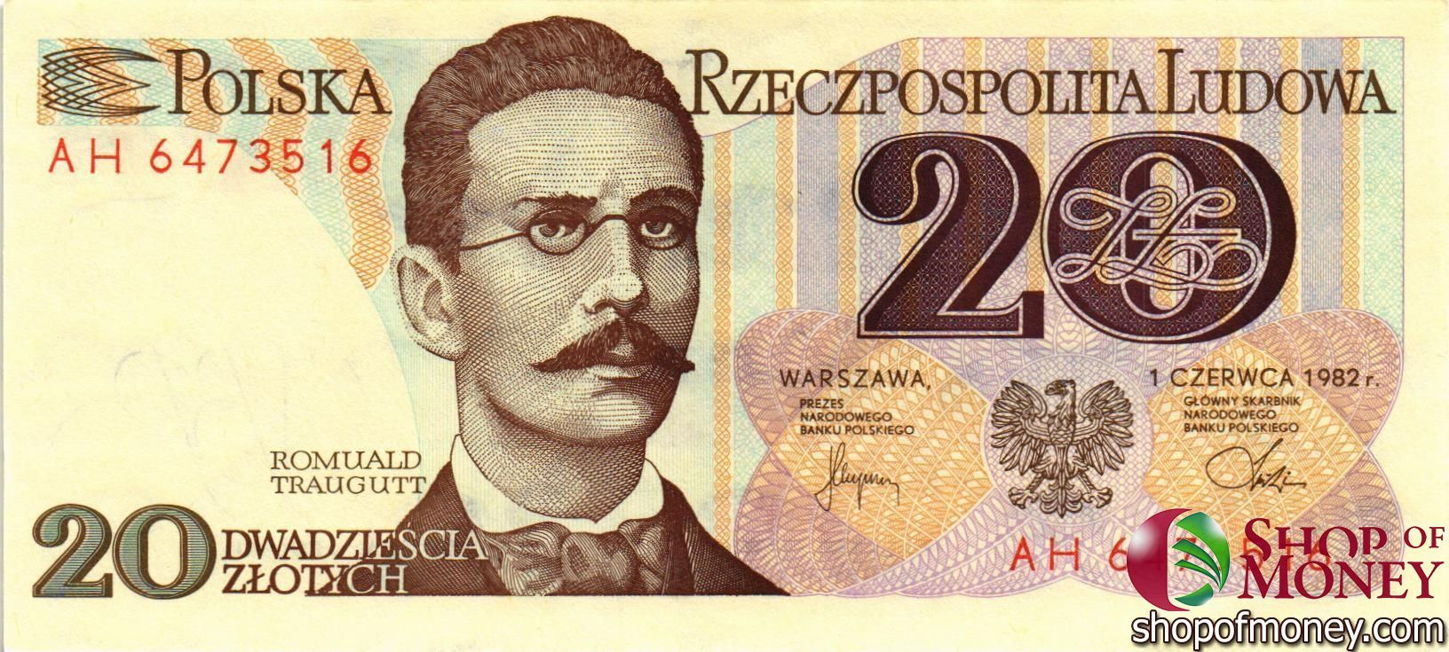 ПОЛЬША 20 ЗЛОТЫХ