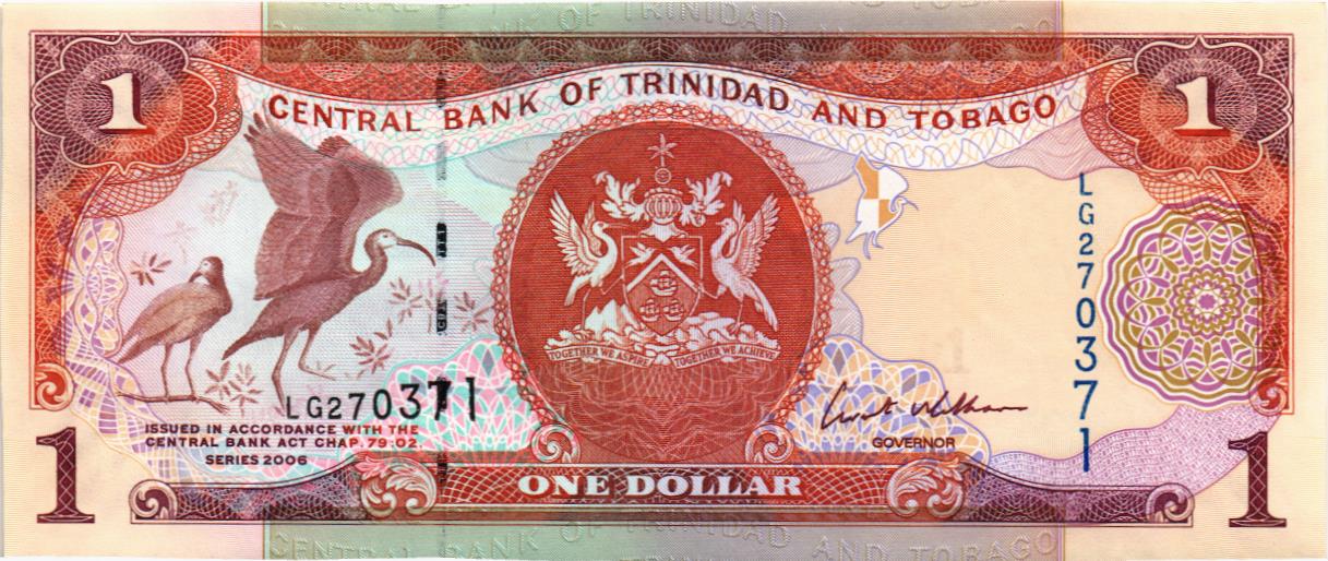 ТРИНИДАД И ТОБАГО 1 ДОЛЛАР мини 1