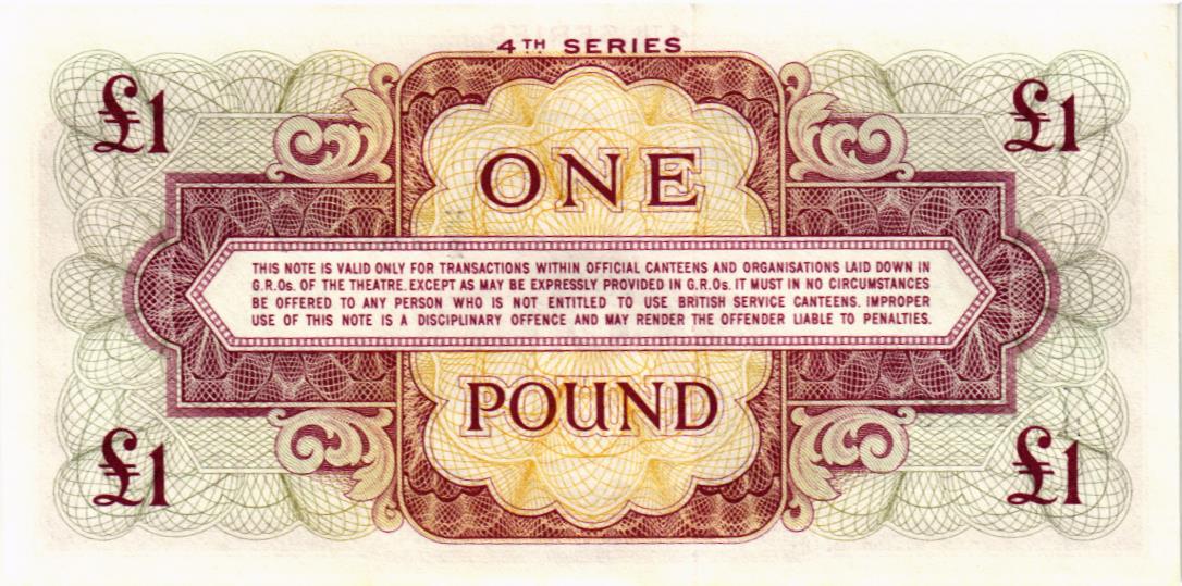 ВЕЛИКОБРИТАНИЯ/АНГЛИЯ 1 ФУНТ (БРИТАНСКАЯ АРМИЯ) мини 2