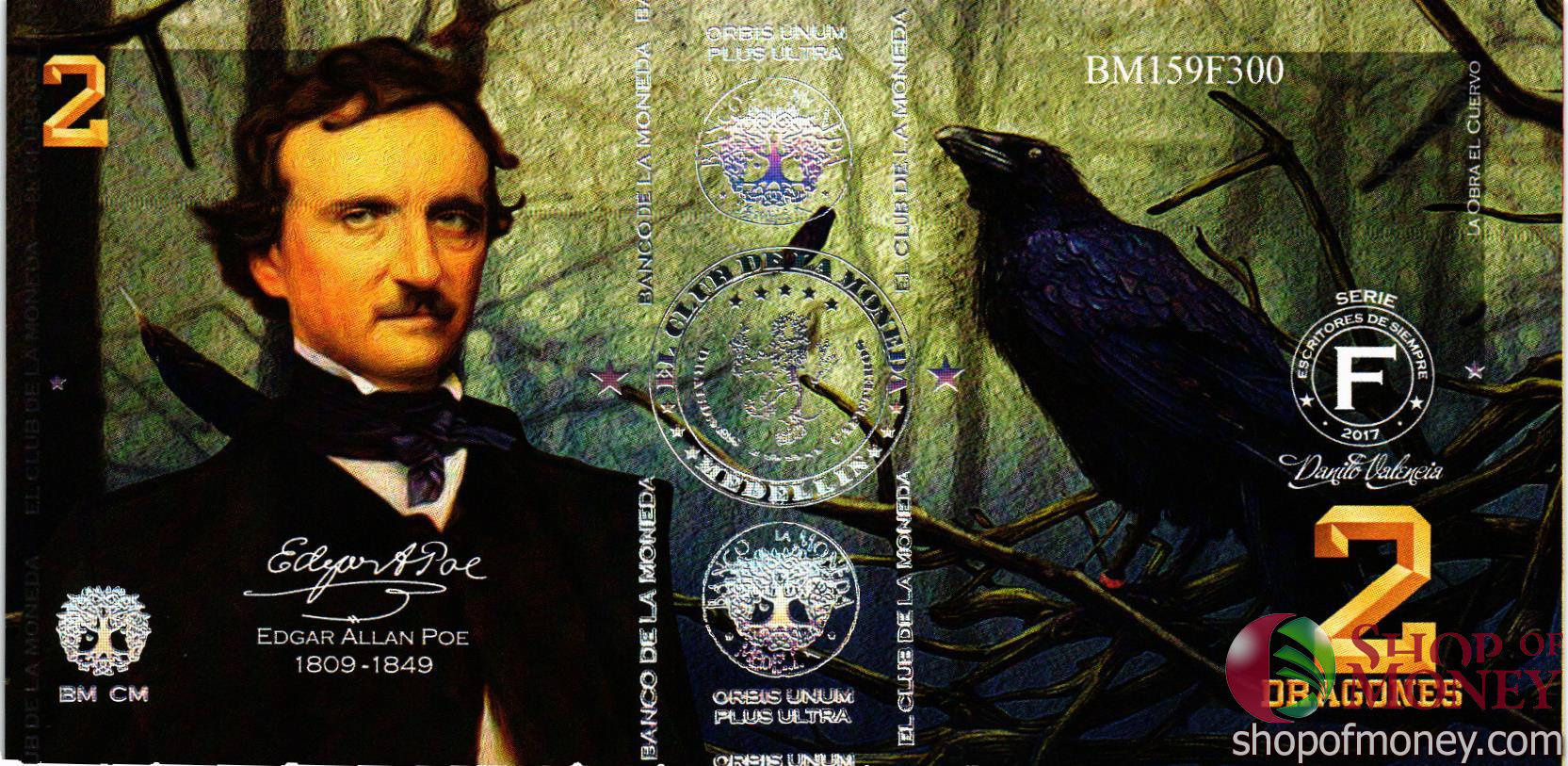 КОЛУМБИЯ ДРАГОНЕС (ВЫДАЮЩИЕСЯ ЛИЧНОСТИ) мини 14