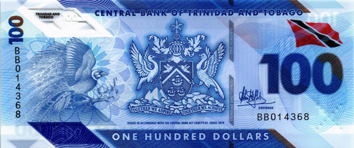 ТРИНИДАД И ТОБАГО 100 ДОЛЛАРОВ