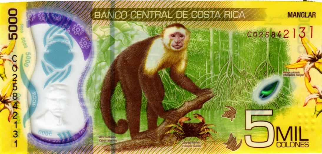 КОСТА-РИКА 5000 КОЛОН мини 2