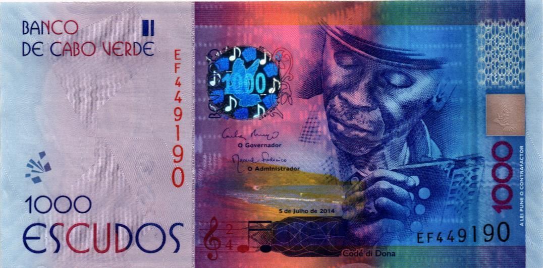 КАБО-ВЕРДЕ 1000 ЭСКУДО мини 1