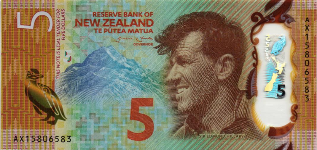 НОВАЯ ЗЕЛАНДИЯ 5 ДОЛЛАРОВ