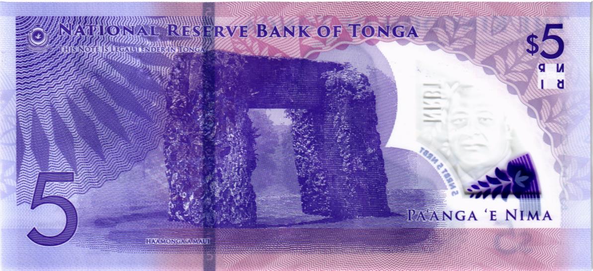 ТОНГА 5 ПААНГА #A001212 мини 2