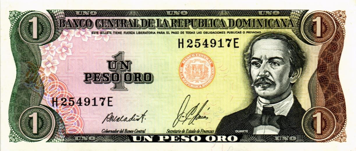 ДОМИНИКАНСКАЯ РЕСПУБЛИКА 1 ПЕСО
