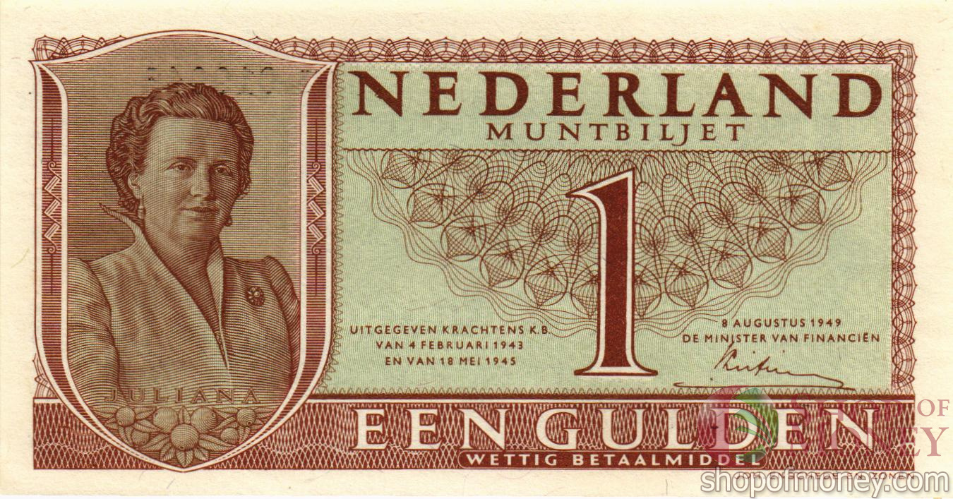 НИДЕРЛАНДЫ 1 ГУЛЬДЕН мини 1