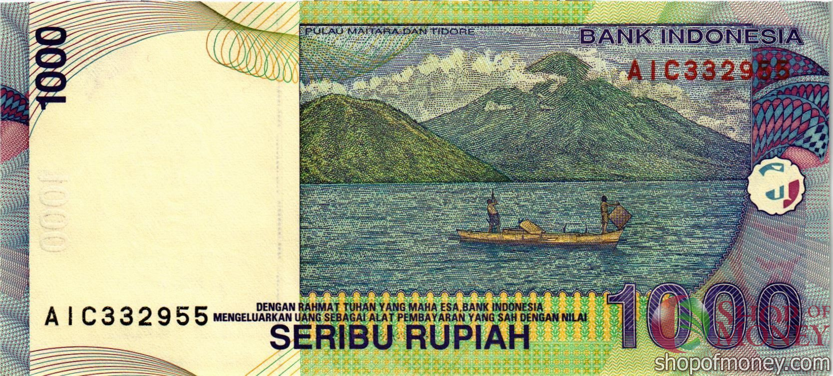 ИНДОНЕЗИЯ 1000 РУПИЙ мини 2